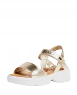 Paski - Guess Sandałki Dziewczęce Z Zapięciem Na Pasek Złote 28 Gpa - miniaturka - grafika 1