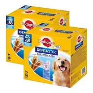 Przysmaki dla psów - Pedigree Opakowanie zbiorcze przysmaków do pielęgnacji zębów Dentastix 56 sztuk. dla dużych psów 2x56 szt - miniaturka - grafika 1