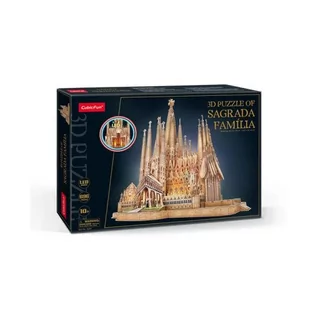 Puzzle 3D Sagrada Familia LED - Cubic Fun - Puzzle - miniaturka - grafika 1