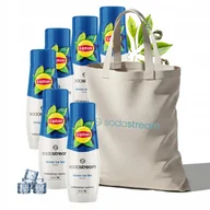 Syropy i koncentraty owocowe - Zestaw Syrop do wody SodaStream Lipton Lemon Ice Tea 6x440ml + Torba - miniaturka - grafika 1