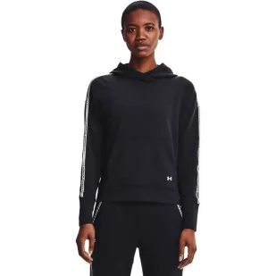 Bluza damska Under Armour Rival Terry Taped Hoodie - Bluzy sportowe damskie - miniaturka - grafika 1