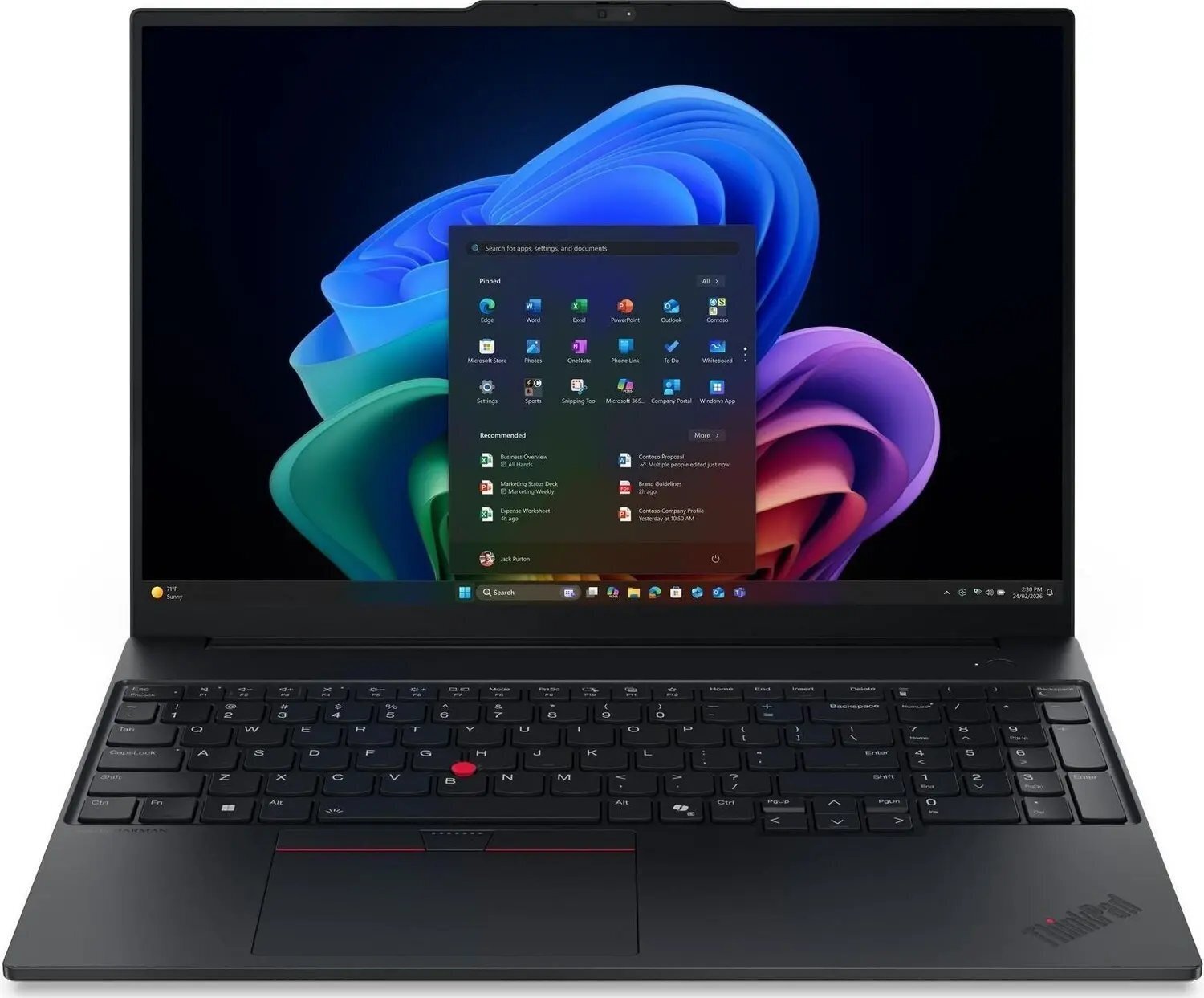 Lenovo ThinkPad E16 G4 Ultra 7 355 / 32 GB / 1 TB / W11 Pro 21YC0051PB