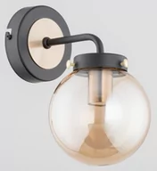 Lampy ścienne - Alfa Grap 2513040/54 kinkiet lampa ścienna 1x40W E14 czarny/miedziany - miniaturka - grafika 1