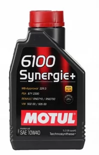 Motul 6100 Synergie+ 10W40, 1L 4OLMOT10W401 - Oleje silnikowe - miniaturka - grafika 1