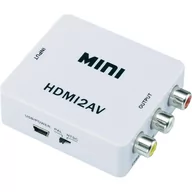 Adaptery i przejściówki - Konwerter sygnału Hdmi do 3 x Cinch Rca 1080 + Usb - miniaturka - grafika 1