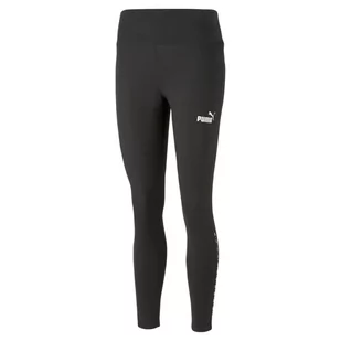 Legginsy damskie Puma POWER 7/8 Tape czarne 67362701-L - Legginsy - miniaturka - grafika 1