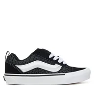 Buty dla chłopców - Tenisówki Vans Knu Skool VN000E9ZBKG1 Czarny - miniaturka - grafika 1