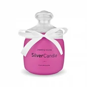 Świece - ŚWIECA ZAPACHOWA SILVERCANDLE HANDMADE HAPPY BIRTHDAY BIŻUTERIA NASZYJNIK - miniaturka - grafika 1