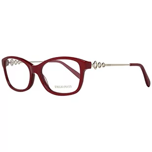 Emilio Pucci Unisex oprawki okularów dla dorosłych, EP5042 068 53, czerwony (ROSSO) - Akcesoria i dodatki do ubrań dla dzieci - miniaturka - grafika 1