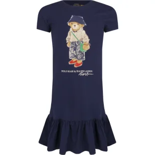 POLO RALPH LAUREN Sukienka - Sukienki i spódniczki dla dziewczynek - miniaturka - grafika 1