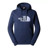 Bluzy sportowe męskie - Bluza The North Face Light Drew Peak 00A0TE8K21 - granatowa - miniaturka - grafika 1