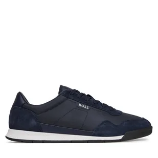 Sneakersy BOSS Titanium 50536524 Granatowy - Sneakersy męskie - miniaturka - grafika 1