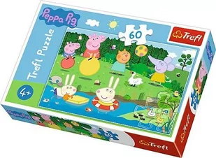 Trefl Puzzle 60 Świnka Peppa Wakacyjna zabawa - Puzzle - miniaturka - grafika 2