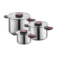 Zestawy garnków i patelni - Zestaw garnków Florina Astral, 6 elementów, stal nierdzewna - miniaturka - grafika 1