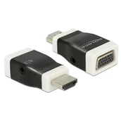 Adaptery i przejściówki - Delock Adapter HDMI-A (M) -> VGA(F) z funkcją audio 65586 - miniaturka - grafika 1