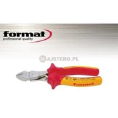 Kombinerki i obcęgi - FORMAT Szczypce tnące boczne izolowane VDE 12048-uniw - miniaturka - grafika 1