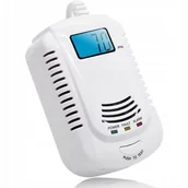 Czujniki czadu, dymu, gazu - Certyfikowany Czujnik Czadu Gazu Tlenku Węgla Ppm Wykrywa Co Alarm Detektor - miniaturka - grafika 1