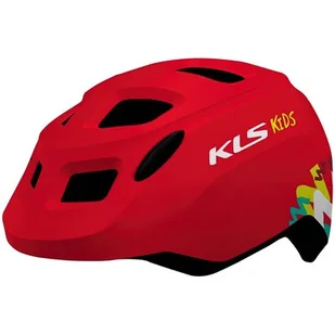 Kellys Kask Zigzag 2022 S czerwony dziecięcy - Kaski rowerowe - miniaturka - grafika 1
