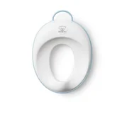 Nocniki - Baby Bjorn Nakładka na deskę sedesową, Biały/Turkusowy - miniaturka - grafika 1