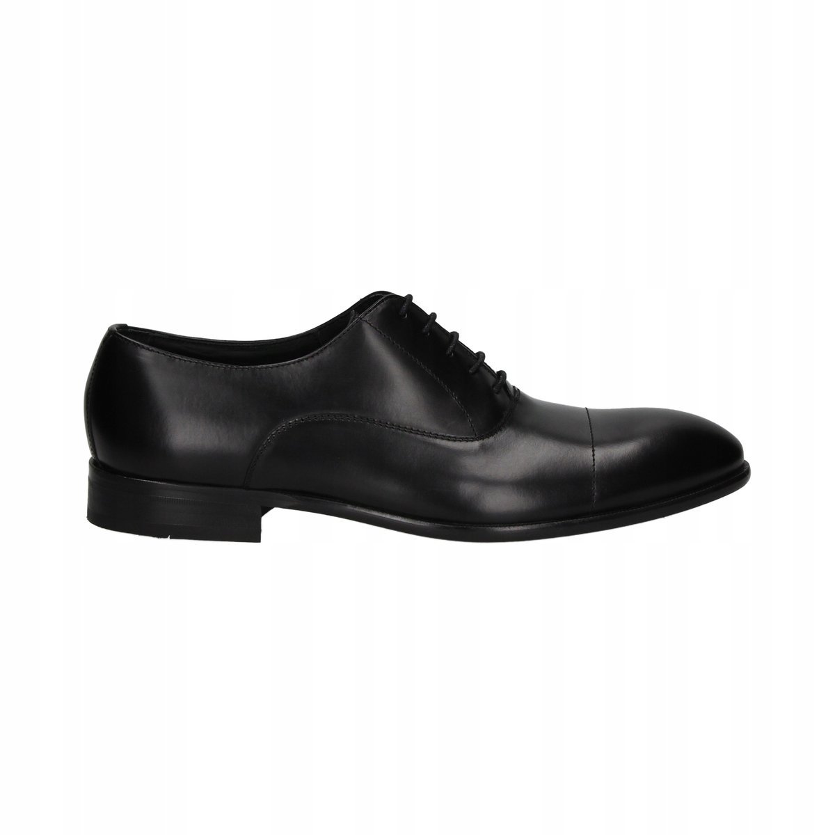 LOTTUSSE CZARNE SKÓRZANE PÓŁBUTY MĘSKIE ELEGANCKIE 44 6CA