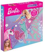 Prace ręczne dla dzieci - Diamond Dotz, Zestaw kreatywny dla dzieci haft diamentowy Barbie Mermaid Vibes Dotz Box - miniaturka - grafika 1