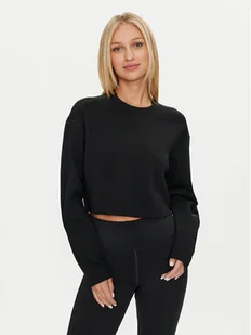 Reebok Bluza Activ Cool Dreamblend Midlayer 100075370 Czarny Regular Fit - Bluzy sportowe damskie - miniaturka - grafika 1