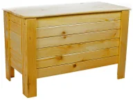 Kwietniki - Drewniana skrzynia do ogrodu A3-L01 - miniaturka - grafika 1