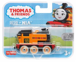 Thomas Friends Mała lokomotywa metalowa Nia Hbx92 - model lub pojazd - Pociągi dla dzieci - miniaturka - grafika 1