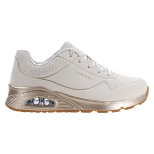Buty młodzieżowe SKECHERS UNO GEN 1 COOL eko skóra - Buty trekkingowe damskie - miniaturka - grafika 1