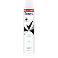 Dezodoranty i antyperspiranty dla kobiet - REXONA INVISIBLE AQUA ANTYPERSPIRANT W SPRAYU DLA KOBIET 200ML - miniaturka - grafika 1