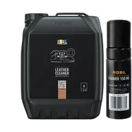 Kosmetyki samochodowe - Adbl Leather Cleaner 5L - Środek Do Czyszczenia Skóry Z Butelką Pianującą Gratis - miniaturka - grafika 1