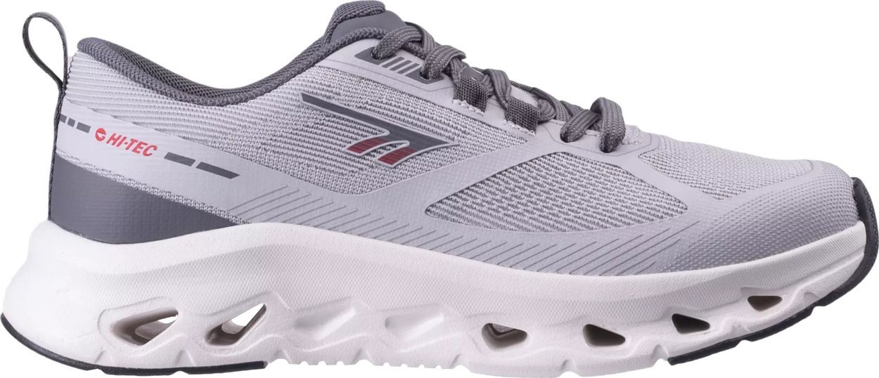 Buty trekkingowe damskie hitec Damskie buty Hi-tec JUVAL WO'S light grey/dark grey/red rozmiar 39