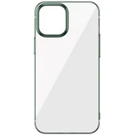 Etui i futerały do telefonów - Baseus Etui Glitter Phone Case do Apple iPhone 12/12 Pro Zielony - miniaturka - grafika 1