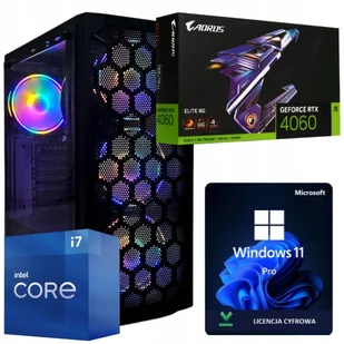 Gamer Expert i7 32GB/1TB SSD RTX 4060 8GB - Zestawy komputerowe - miniaturka - grafika 1