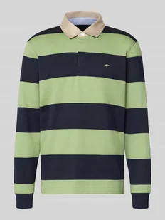 Koszulka polo o kroju regular fit z wzorem w paski i wyhaftowanym logo - Koszulki męskie Koszulka polo o kroju regular fit z wzorem w paski i wyhaftowanym logo - Koszulki męskie - miniaturka - grafika 1