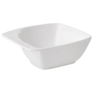 Salaterka AMBITION Salsa Kwadrat 14.5 cm biały - Miski i półmiski - miniaturka - grafika 1