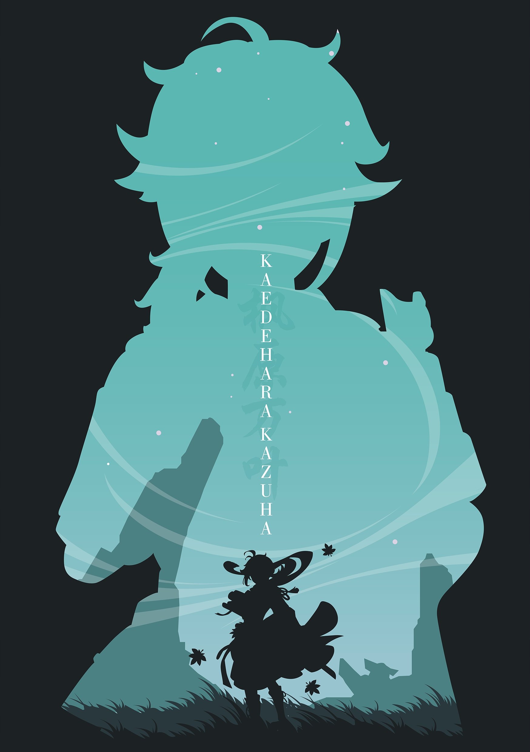 Plakat A1 Genshin Impact Kadehara Kazuha