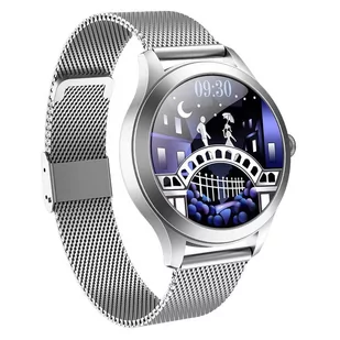 Garett Naomi Pro RT Srebrny - Smartwatch - miniaturka - grafika 1