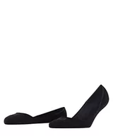 Skarpetki damskie - FALKE Kobiety Stopki Step Medium Cut Box W IN Zrównoważona Bawełna niewidoczne jednokolorowe 1 Para, Czarny (Black 3000), 37-38 - miniaturka - grafika 1