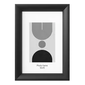 Ramki na zdjęcia - Ramka na zdjęcia Etna 10 x 15 cm czarna AK - miniaturka - grafika 1