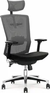 Fotele i krzesła biurowe - Krzesło biurowe Elior Ragis Czarne - miniaturka - grafika 1