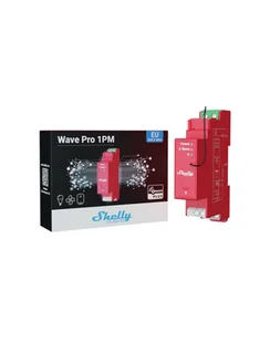 Shelly 1-kanałowy przekaźnik na szynę DIN Qubino Pro 1PM - Systemy inteligentnych domów - miniaturka - grafika 1