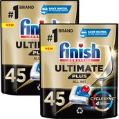 Środki do zmywarek - Finish Ultimate Plus Kapsułki do Zmywarki 90 Fresh - miniaturka - grafika 1