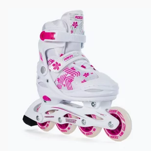 Roces Łyżworolki Jokey 3.0 Girl biało-różowe 400846 01 400846 01 - Rolki - miniaturka - grafika 1