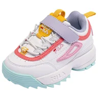 Moda i Uroda OUTLET - Buty dziewczęce Fila Disruptor sneakersy na rzepy-20 - miniaturka - grafika 1