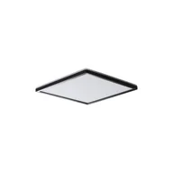 Lampy sufitowe - Plafon kwadratowy AZPO LED 12.3W Odcienie bieli 1150lm czarny wym: 2,8 x 22,5 x 22,5 cm IP54 Kanlux - miniaturka - grafika 1