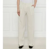 Spodnie damskie - Calvin Klein Spodnie | flare fit - miniaturka - grafika 1