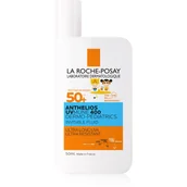 Balsamy i kremy do opalania - LA ROCHE-POSAY ANTHELIOS Dermo-Pediatrics UVMune 400 Fluide Solaire Niewidoczny fluid SPF50+, 50ml - miniaturka - grafika 1