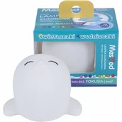 Zabawki do kąpieli - MesMed Lampka silikonowa pływająca zmieniająca kolory Świetlaczek Fokusia - miniaturka - grafika 1