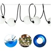 Lampy ogrodowe - Girlanda ogrodowa ALVA 10 kulek wodoodporna do oczek wodnych BARWA CIEPŁA - miniaturka - grafika 1